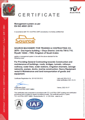 CR Number and Official Registration Document